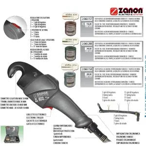 Zanon ZL600.S Legatrice Vigneto 18V 3.2Ah